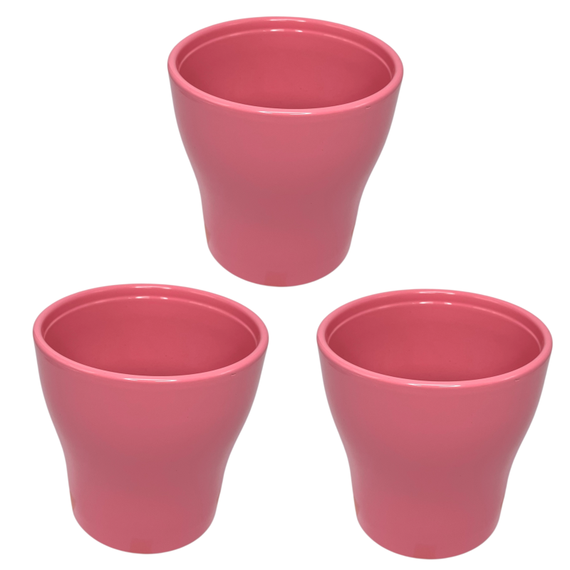 3 PACK MACETAS ANNA PALE ROSE